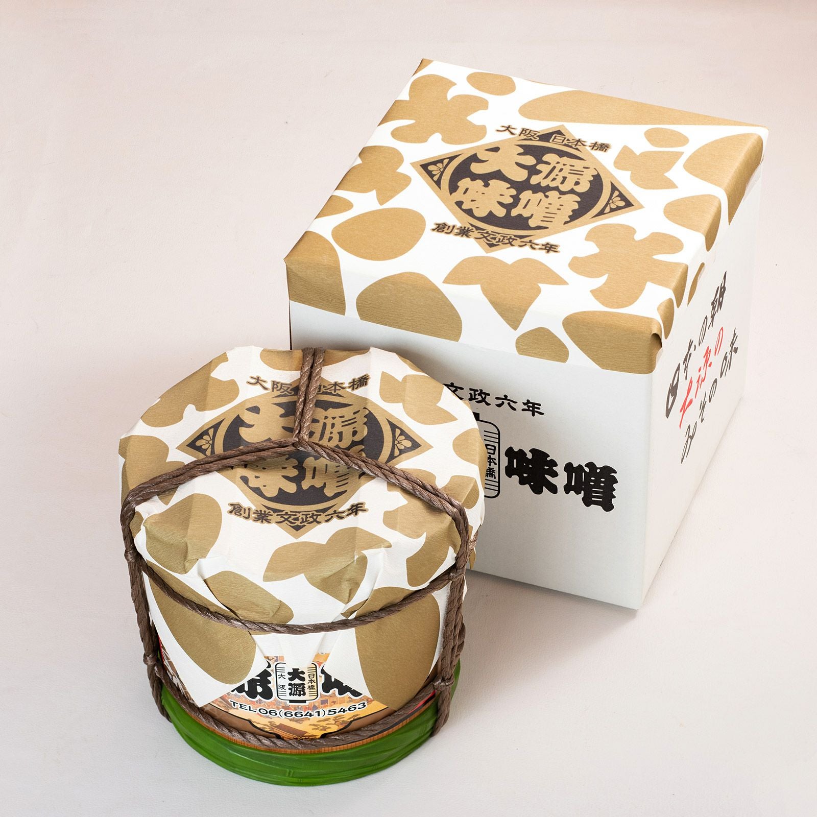 ぞうに味噌・松風・本印赤だし 各1.2kg 〈化粧木樽入り〉 | 赤・白